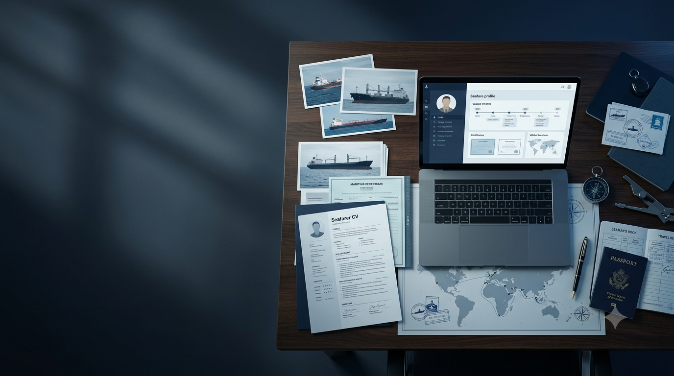 A seafarer's professional records organized in one place